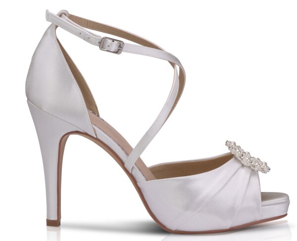 Charlotte - Ivory Satin