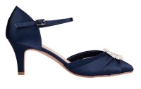 Kitty - Navy Satin